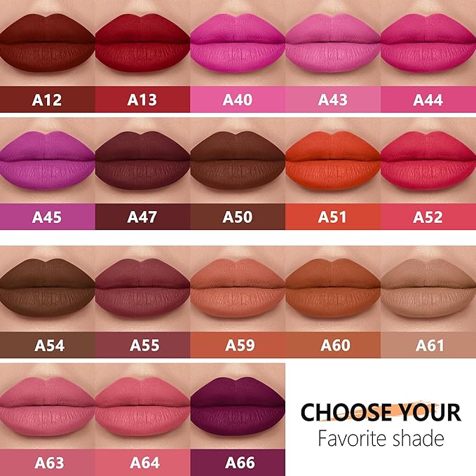 Purple Lipstick Long Lasting Lipsticks for Women Pigmented Smudgeproof Transferproof Vegan Cruelty Free Lip Makeup, A45 Dark Era