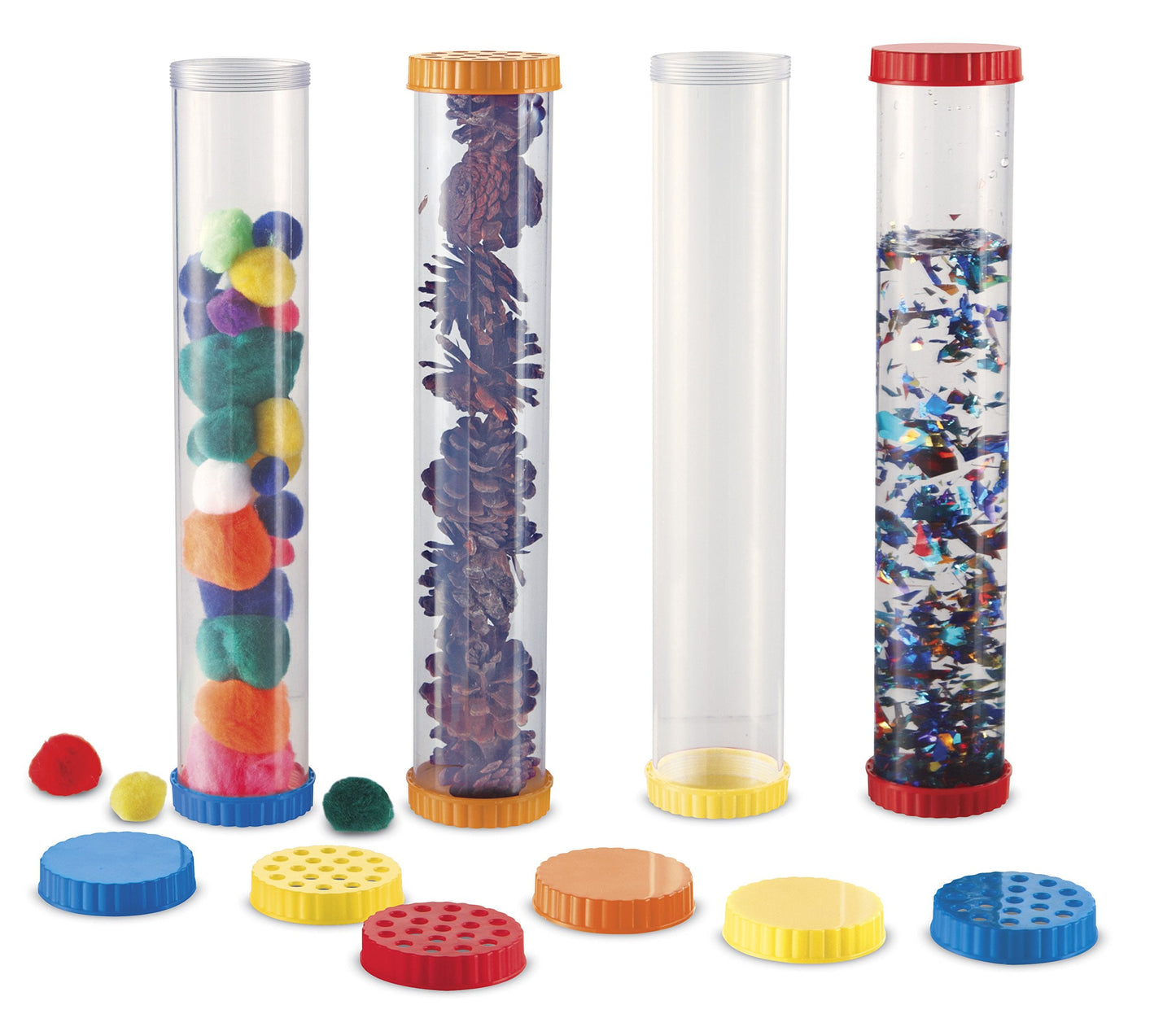 Learning Resources Primary Science Sensory Tubes - Toddler Toys, Homeschool Supplies, Fine Motor Skills, Calm Down Bottle, STEM Manipulatives, Preschool Activities, Montessori Games, Gifts for Kids