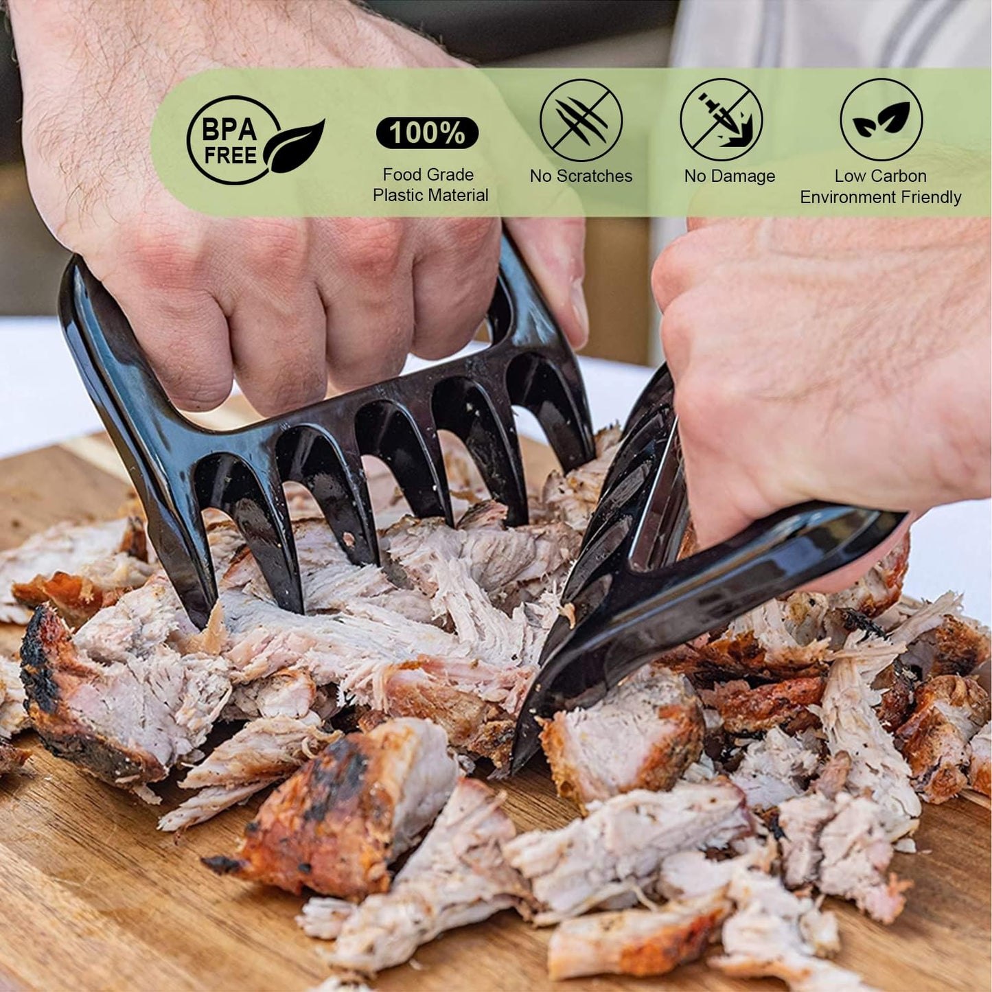 SURDOCA Stocking Stuffers Men Adults - Chicken Meat Shredder Christmas Gifts for Boyfriend, Christmas Gifts for Him, Husband Dad Stocking Stuffers, Grilling Accessories BBQ Smoker Tools Cooking Gifts