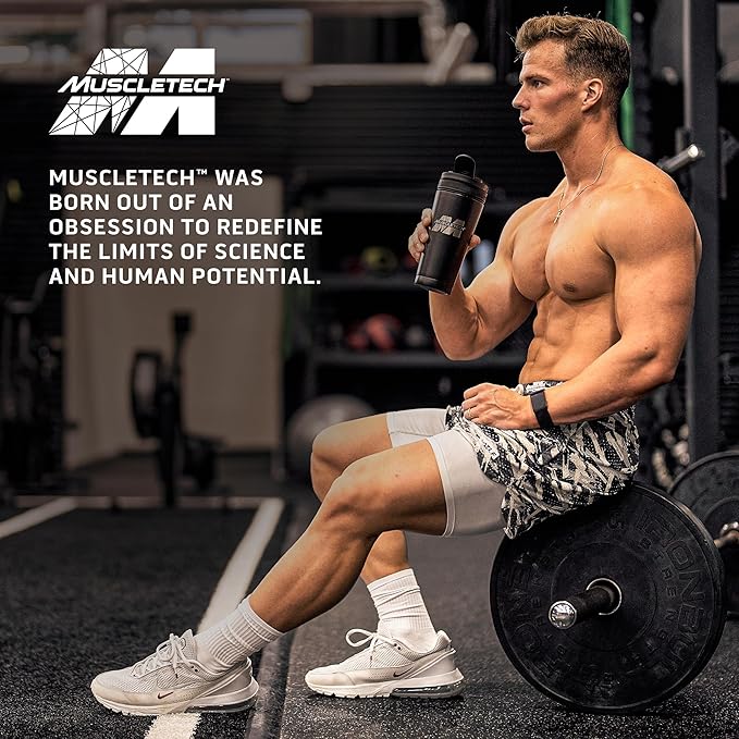 Muscletech Whey Protein Powder (Strawberry, 4 Pound) - Nitro-Tech Ultimate Muscle Building Formula with Whey Protein Isolate & Peptides - 30g of Protein, 3g of Creatine & 6.8g of BCAA