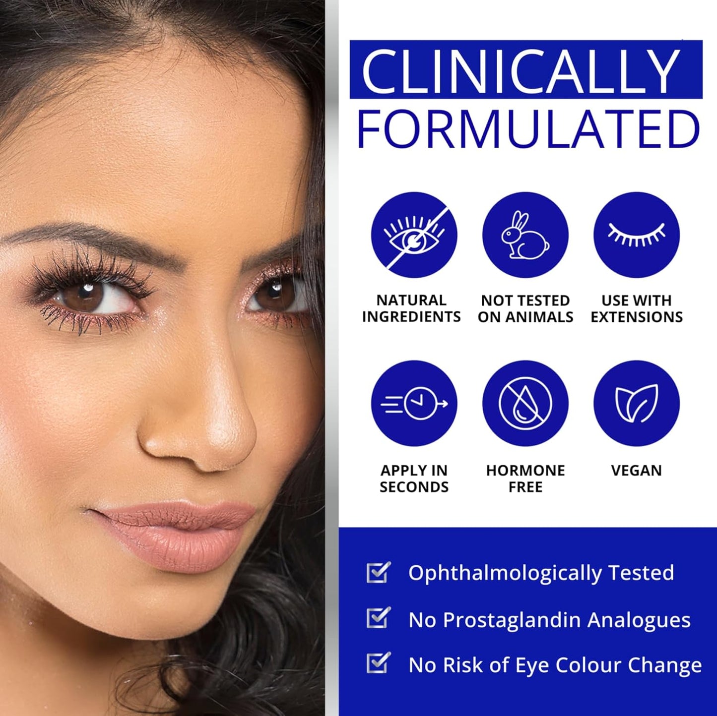 SPECTACULASH XL LASH SERUM for Eyelash Growth & Volume - Big Lashes Eyelash Growth Serum for Longer, Fuller, Natural Lashes - Suero Para Pestañas Crecimiento - Lash Conditioner & Boost - DERMAWORKS