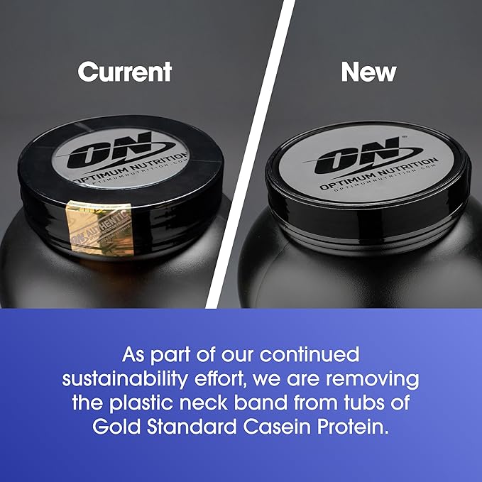 Optimum Nutrition Gold Standard 100% Micellar Casein Protein Powder, Slow Digesting, Helps Keep You Full, Overnight Muscle Recovery, Cookies and Cream, 4 Pound (Packaging May Vary)