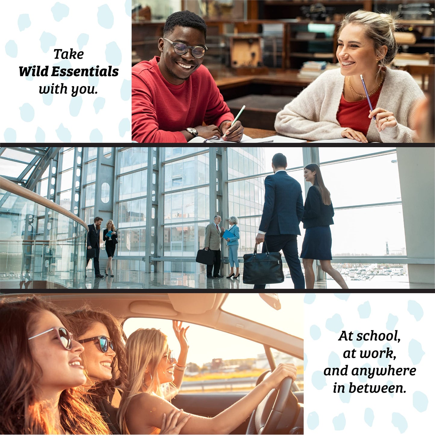 Wild Essentials Silver Aum Om Necklace Essential Oil Diffuser 6 Refill Pads, Calming Aromatherapy Gift Set, Customizable Color Changing, Perfume