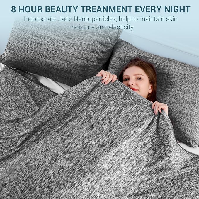 Elegear Revolutionary Cooling Throw Blanket Absorbs Heat to Keep Body Cool for Night Sweats, Arc-Chill3.0 Cool Fiber Q-Max>0.5 for Hot Sleepers, Lightweight Summer Cold Blankets for Sleeping 51" x 67"