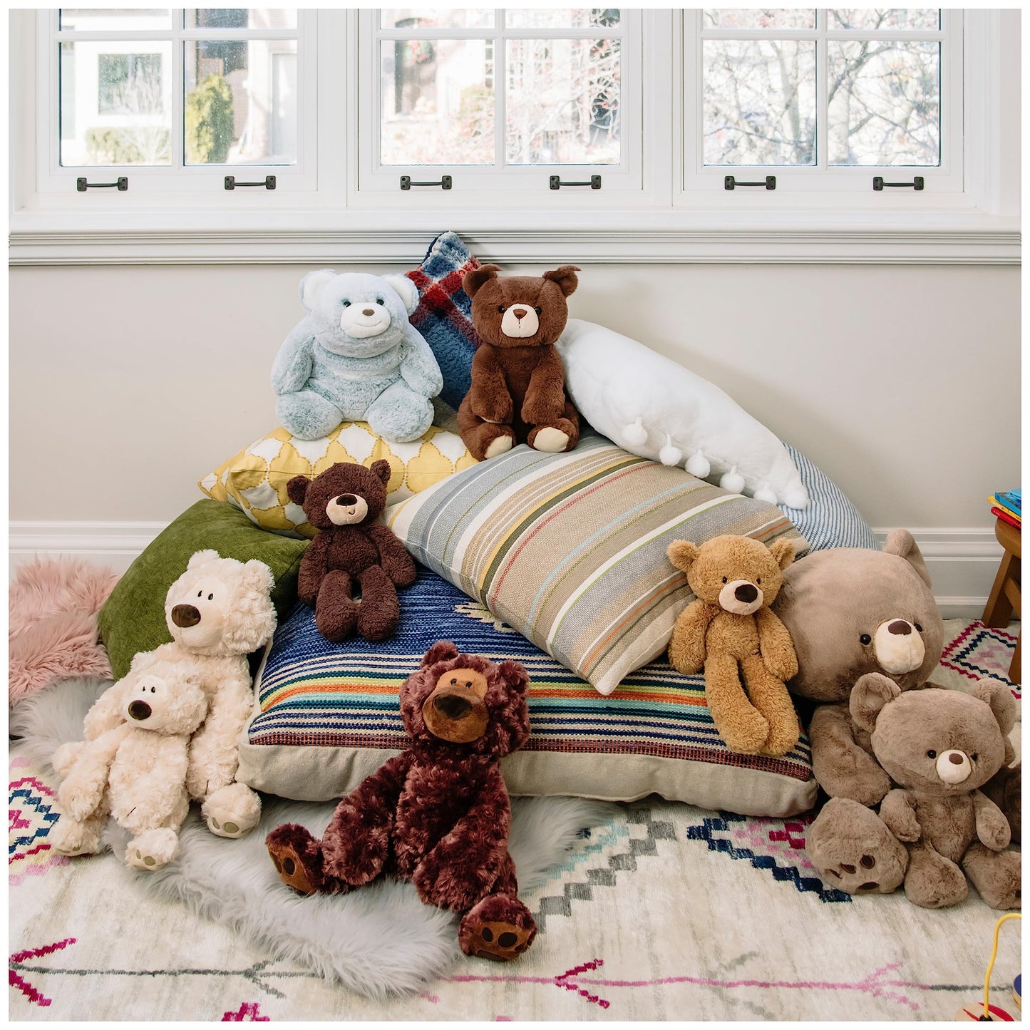 GUND Philbin Classic Teddy Bear, Premium Stuffed Animal for Ages 1 and Up, Chocolate Brown, 12”