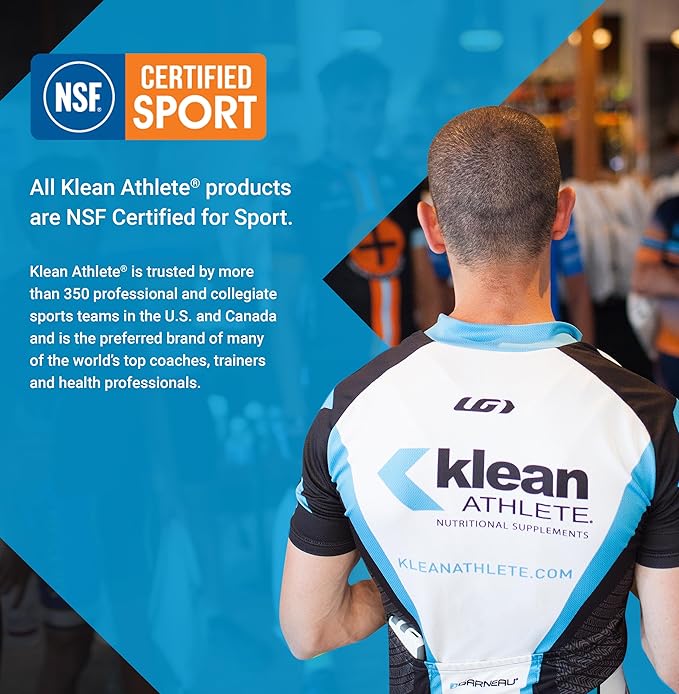 Klean ATHLETE Klean Isolate | Whey Protein Isolate to Enhance Daily Protein and Amino Acid Intake for Muscle Integrity* | NSF Certified for Sport | 20 Servings | Natural Chocolate Flavor