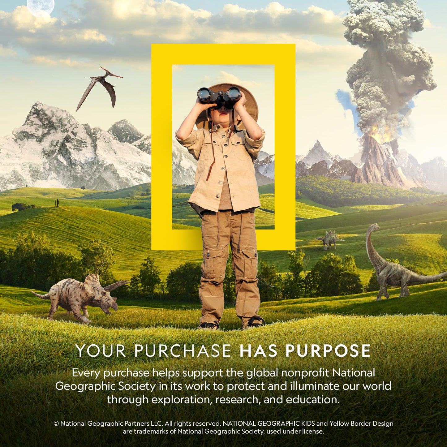 National Geographic Dinosaur Terrarium Kit for Kids – Multicolor Light-Up Terrarium, Build a Dino Habitat with Real Plants & More, Science Kit, Dinosaur Toys for Kids