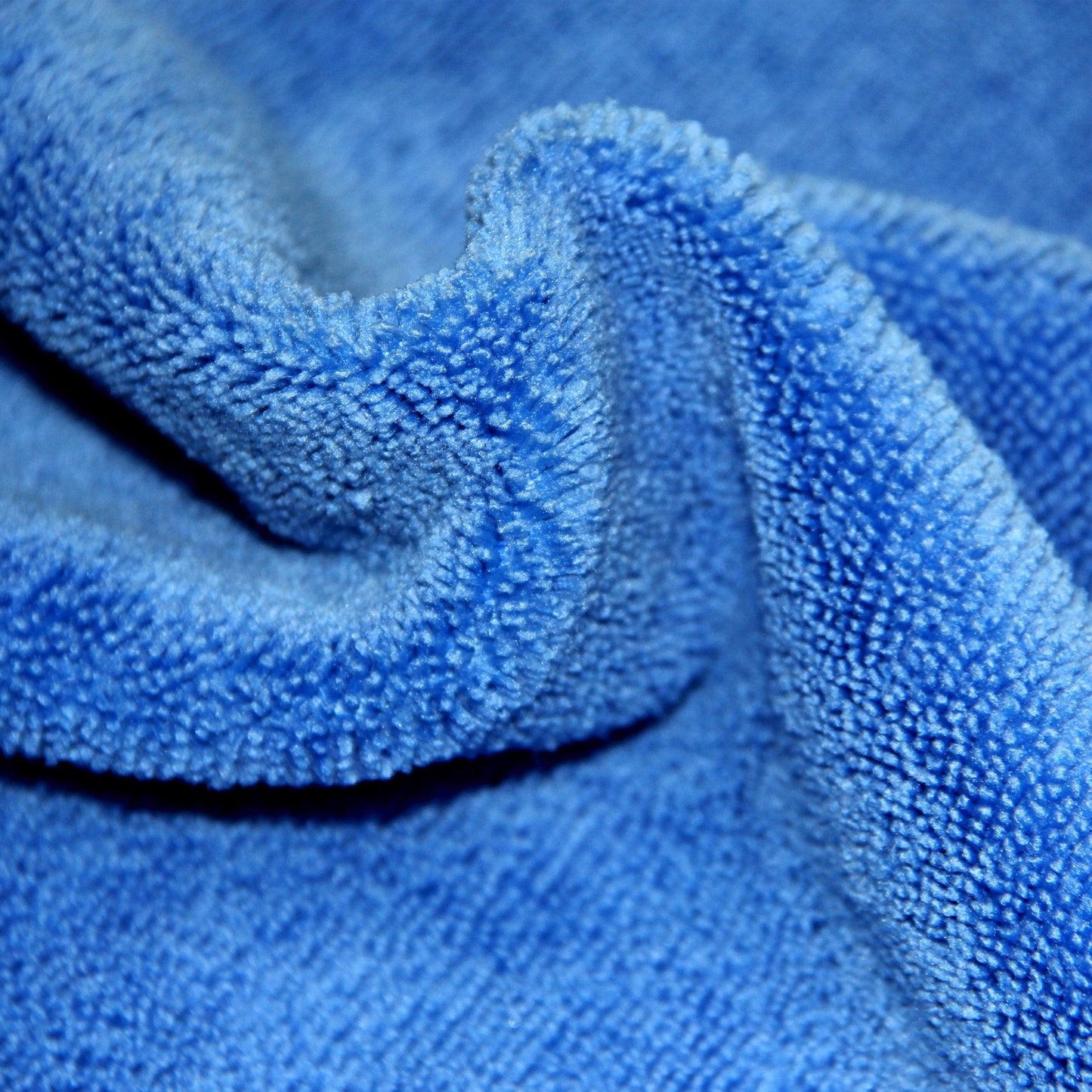 POLYTE Premium Microfiber Cleaning Towel,16x16 in 36 Pack (Blue,Green,Yellow)